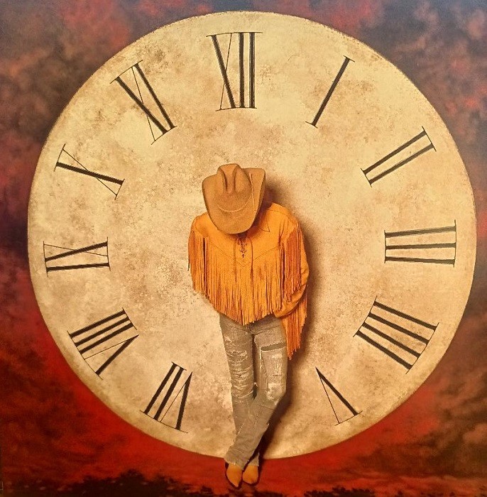 DWIGHT YOAKAM 1993 THIS TIME Promo 12 x 12 Two Sided Record Poster Flat