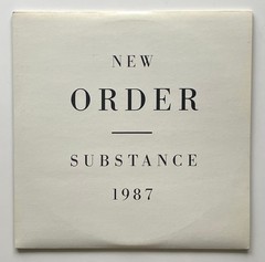 ORIGINAL Vtg 1987 NEW ORDER Album SUBSTANCE Record 1ST PRESS 2Lp VINYL is MINT!!