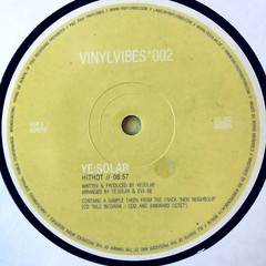 Ye:Solàr – Hithot Eggsample 12″ Record 2004 Vinyl Vibes Germany 45 RPM