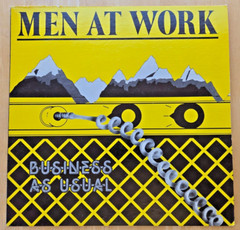 Vinyl LP Men At Work – Business As Usual – Columbia 1982