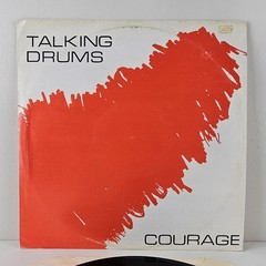 VINYL – RARE 1ST Press – Talking Drums – Courage – Vintage 1982 Record Album
