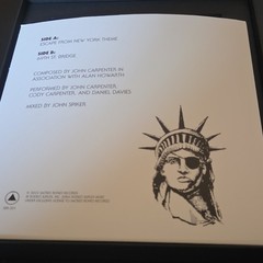 OOP John Carpenter Escape From New York 2022 Blue Splatter Vinyl Box SBR-301