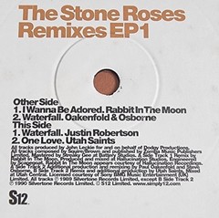 STONE ROSES REMIXES EP1 12″ I Wanna Be Adored, Waterfall, One Love Vinyl 2005 Ex