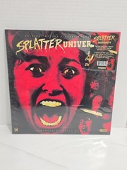 Splatter University Horror Soundtrack Terror Vision Red Blood Splatter Vinyl LP