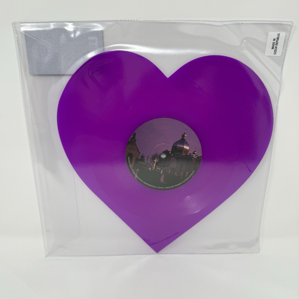 Born To Die – Sidewalks and Skeletons & CASHFORGOLD Heart Shaped Vinyl /500