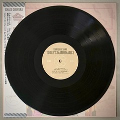Ghais Guevara Today’s Mathematics 12″ Black Vinyl LP 45 RPM novelty NOV-025