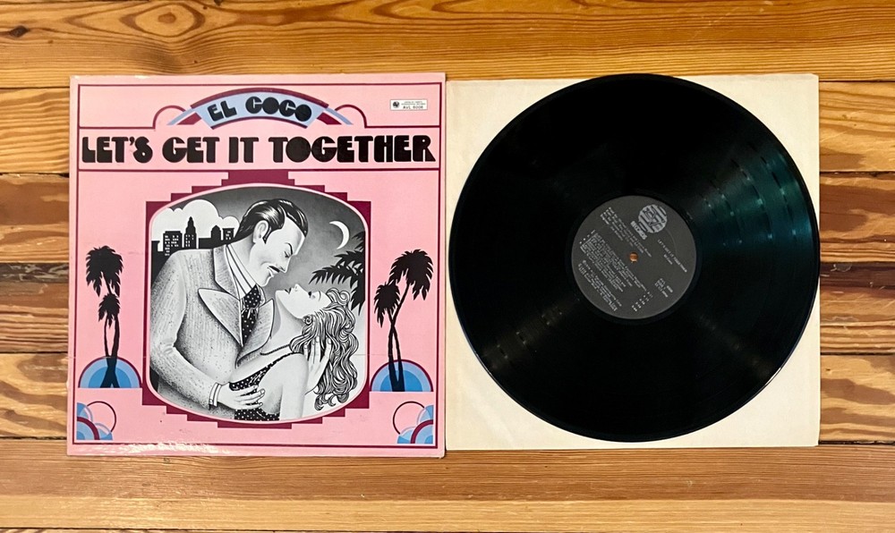 El Coco: Let’s Get It Together LP Vinyl US 1976 Disco AVI Records VG+/VG+