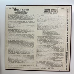 Symph Poem Macbeth Concerto Grosso LP Record Strauss Westminster WL 50 4 Swoboda