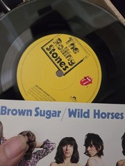 The Rolling Stones – Brown Sugar / Wild Horses 7-inch vinyl single. 45rpm