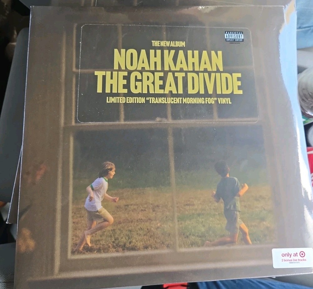 NOAH KAHAN – Great Divide – Translucent Morning Fog 12″ vinyl 2xLP Target Excl