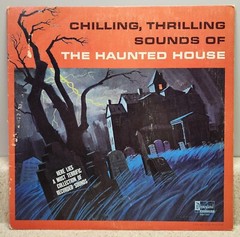 DISNEYLAND RECORDS CHILLING, THRILLING SOUNDS OF THE HAUNTED HOUSE LP