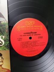 Vintage Many Moods Of Christmas 12″ Black Vinyl LP 1973 Columbia Xmas Holiday