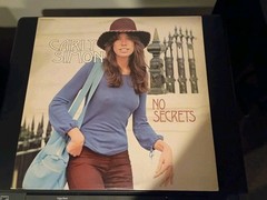 CARLY SIMON No Secrets Viny; LP 1972 Elektra EKS-75049 POP ROCK