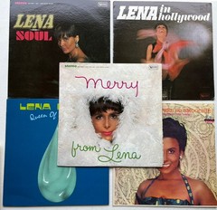 Lena Horne Vinyl LP Record Lot of 5 Soul Jazz Merry From Lena Hollywood