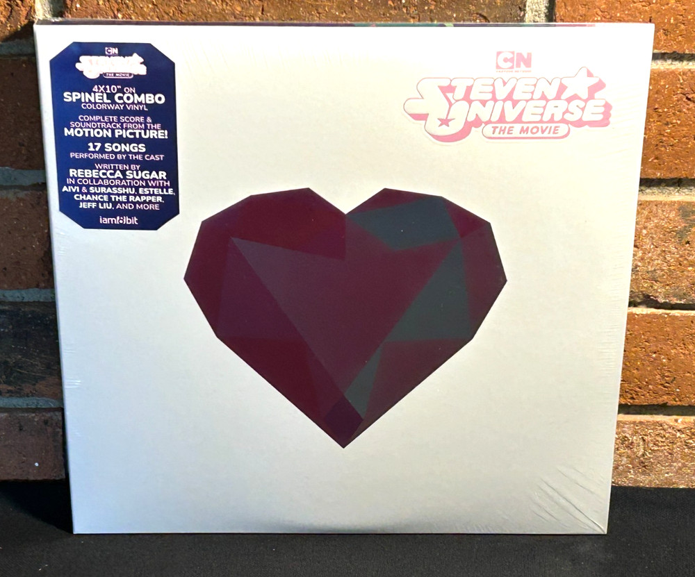 STEVEN UNIVERSE THE MOVIE – Soundtrack, Limited 4LP COLORED VINYL Gatefold New!