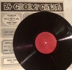 24 GROOVY GREATS-LP, Columbia #714-Hollywood Album RARE RED LABEL -From 1965