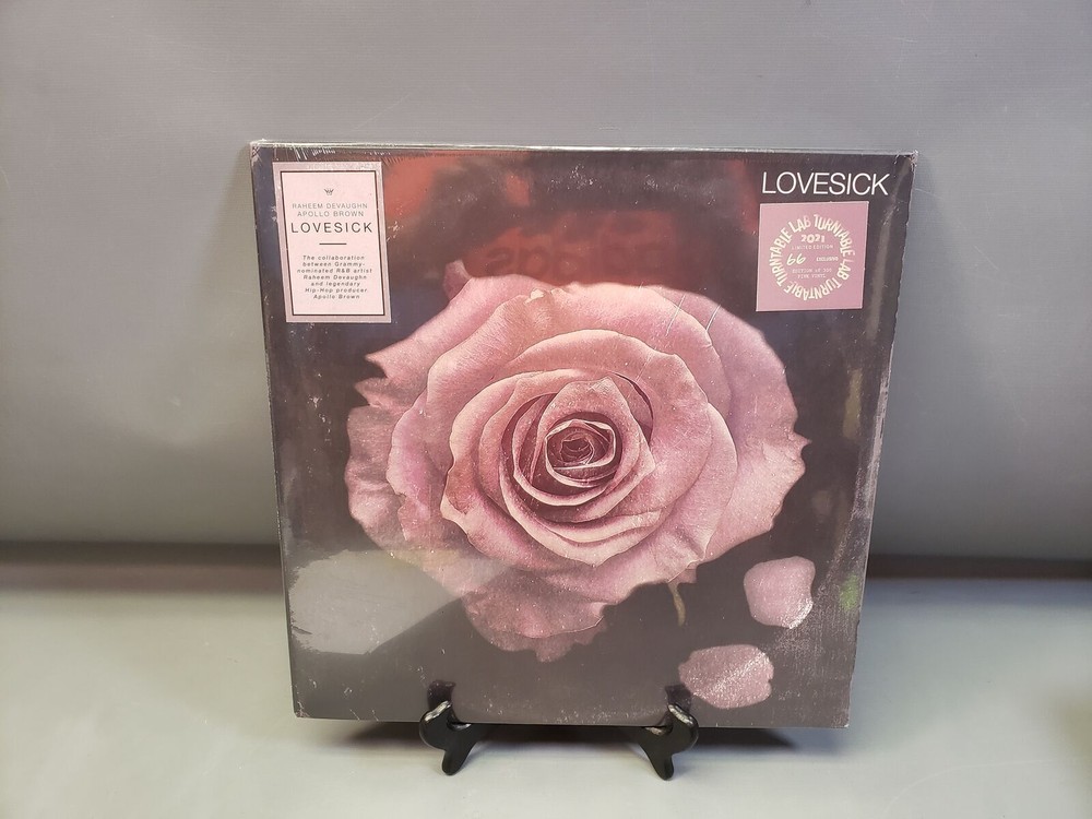 Raheem DeVaughn & Apollo Brown: Lovesick LE Pink Vinyl LP Turntable Lab