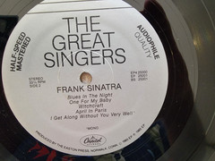 Frank Sinatra 4 LP Box set, 1986 Half Speed Masters Columbia Records. EX to NM