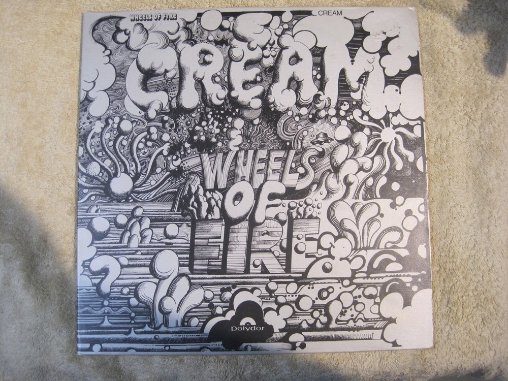 Cream Wheels Of Fire vinyl LP UK Pressing