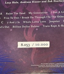 Hollywood Vampires Live in Rio (Vinyl) 12″ Album Numbered Pre-owned NM/NM