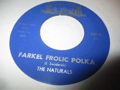 60s THE NATURALS Sweet Bippy Polka +Farkel Frolic 7″ Chicago Polkas 406 N.Mint