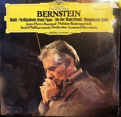 Bernstein Halil-Meditations Mass-On the Waterfront SEALED 2532 051 PET RESCUE