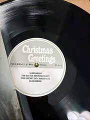 United States Navy – Christmas Greetings EX|EX Vinyl Record 2 LP Holiday