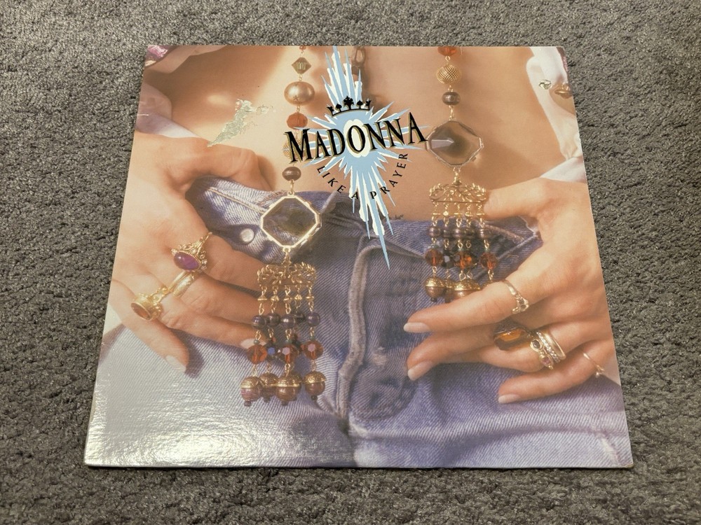 Madonna Like A Prayer 1989 Sire Electronic Pop Canada Import 12” Vinyl Record