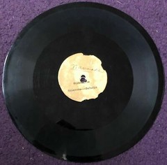 UNISSUED 50s Male Singer + Guitar ACETATE 78 Silhouette / Frolic In Garlic HEAR