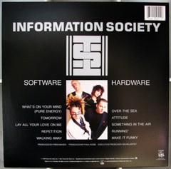 INFORMATION SOCIETY: INFORMATION SOCIETY (BLACK VINYL) LP- Tommy Boy Music