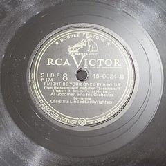 78 RPM Record 1947 AL GOODMAN and Orchestra RCA VICTOR 45-0024 VG