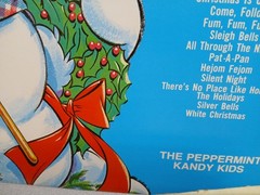 Frosty the Snowman Vinyl LP Peppermint Kandy Kids 8108 VINTAGE 1970 Christmas