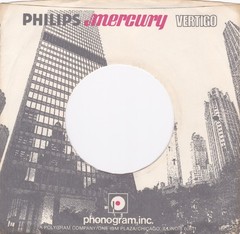Mixed Lot of 3 PHILIPS MERCURY VERTIGO 7″ 45RPM Original Record Company Sleeves