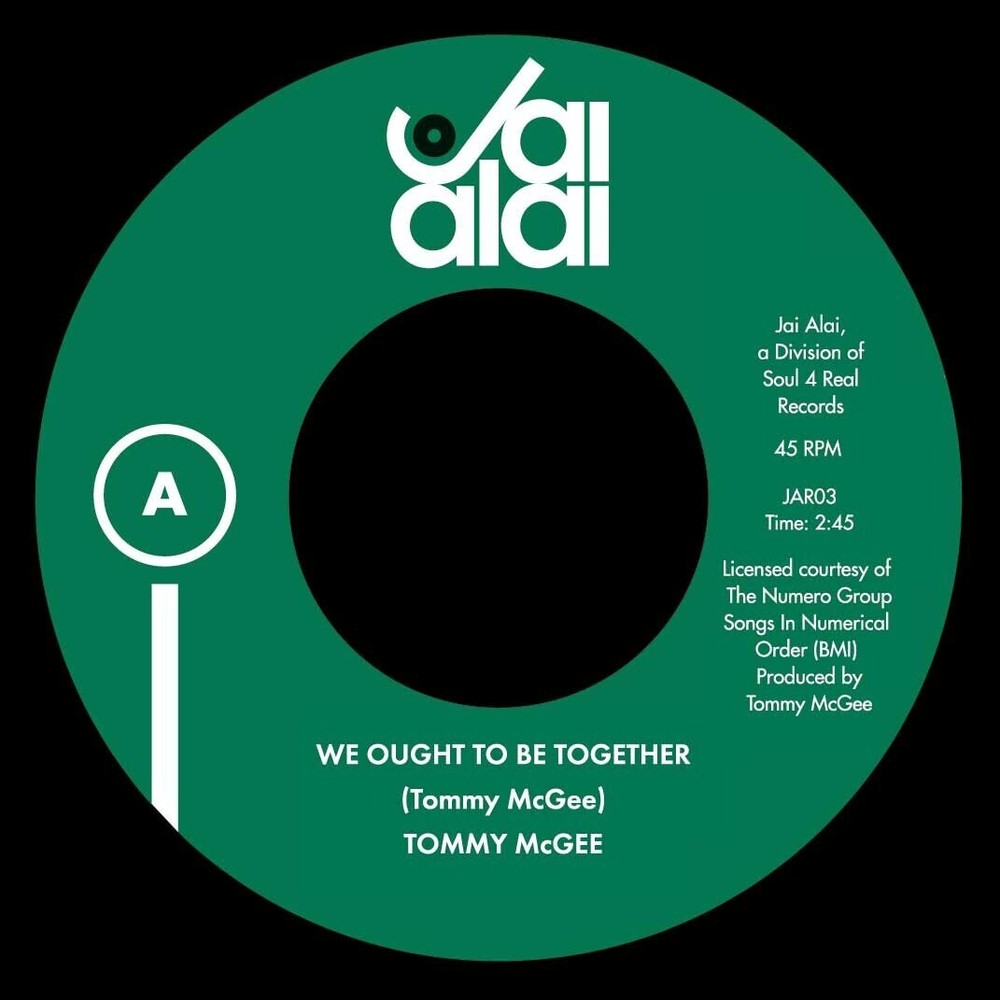 Tommy McGee – We Ought To Be Together – Modern Soul Soul4real – 45 – HEAR