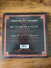 PANIC! AT THE DISCO – I Write Sins Not Tragedies – UK 2006 1st Pressing – Indie