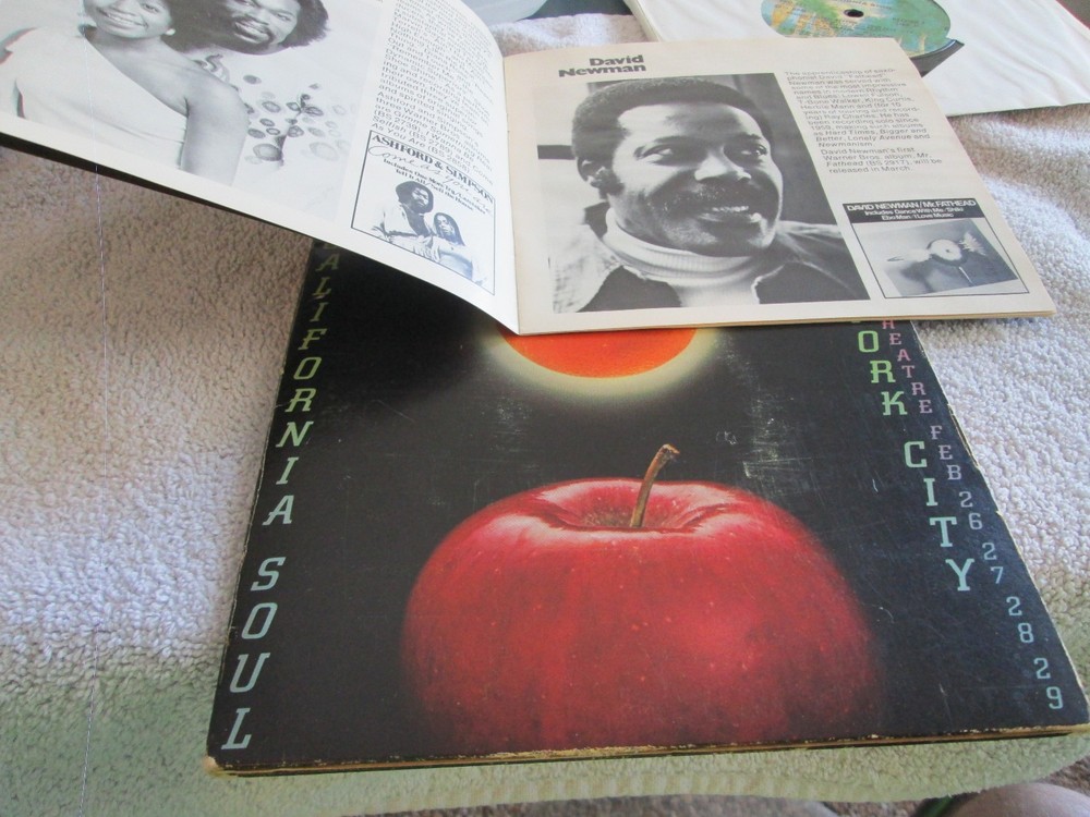 VARIOUS-CALIFORNIA SOUL-JAZZ,FUNK/SOUL-RARE PROMO- 2 X 7 INCH 33 1/3 EP-HEAR SAM