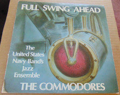 33RPM United States Navy Band’s Jazz Ensemble – Full Swing Ahead Commodores, EX-