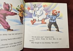FROSTY THE SNOWMAN Little Golden Book Read Along Book & Record VG