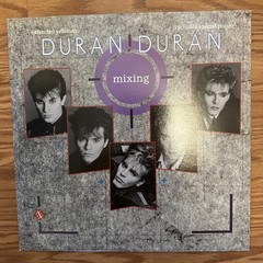 Duran Duran MIXING ITALIAN EP W 5 PHOTOS & HUGE POSTER ,BADGE , STICKER 12″