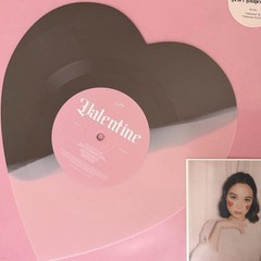 Laufey Valentine Heart Shaped Vinyl (Chocolate Strawberry) Limited Edition
