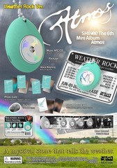 SHINEE ATMOS 6th Mini Album WEATHER ROCK(SMART) Ver/NFC+KeyRing+2Photo Card+GIFT