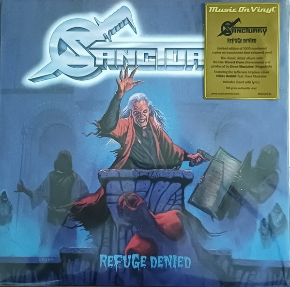 Sanctuary – Refuge Denied LP – NUMBERED & COLORED VINYL SEALED NEW METAL RECORD
