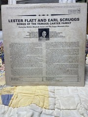 Lester Flatt & Earl Scruggs Songs Of The Famous Carter Family Vinyl LP 1961