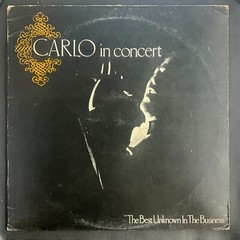 John Carlo, Carlo In Concert, Vinyl LP, VG+