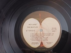The Beatles Hey Jude Vinyl LP Album 1974 SW-385 Apple Records Tested!