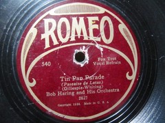 1928 Bob Haring TIN PAN PARADE The Detroiters To Mandalay Fox Trot ROMEO 540