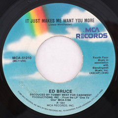 Ed Bruce – You’re The Best Break That This Old Heart Ever Had 45 Vinyl 7″ Single