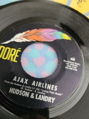 Hudson and Landry – Bruiser LaRue – Dore 45RPM 7” Single EXCELLENT(EX)