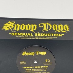 Snoop Dogg Sensual Seduction 2007 US Original Press 12inch Shawty Redd Electro