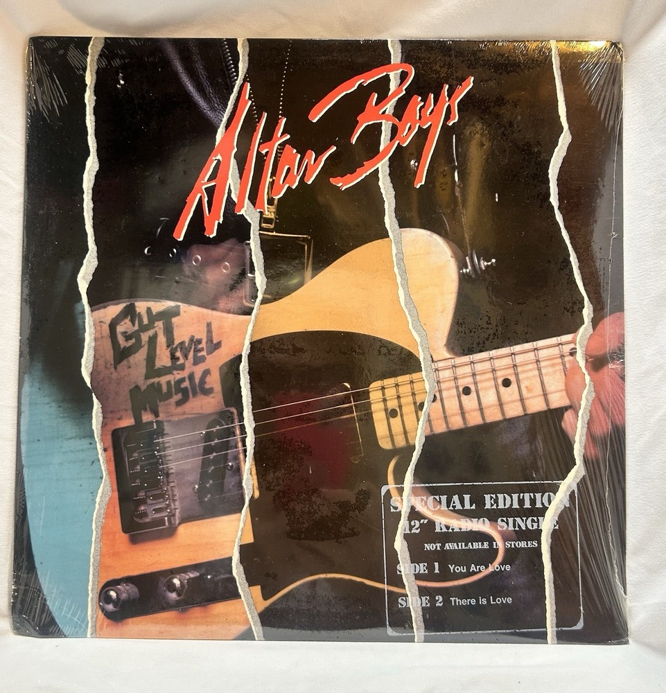 Altar Boys Gut Level Music 1986 New Sealed Vinyl LP Special Edition Christian